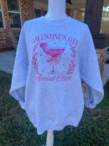 Galentines Social Sweatshirt