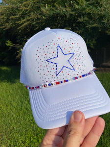 Star Rhinestone Hat