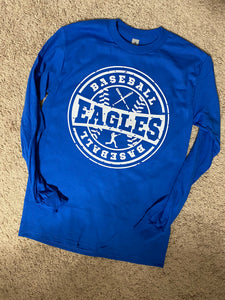 Eagles Baseball Long sleeve (Royal)