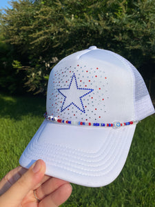 Star Rhinestone Hat