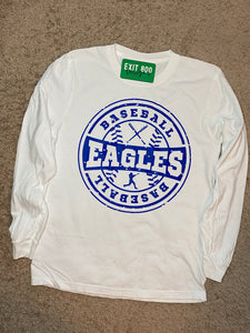 Eagles Baseball Long sleeve (White)