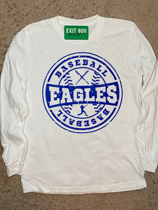 Eagles Baseball Long sleeve (White)